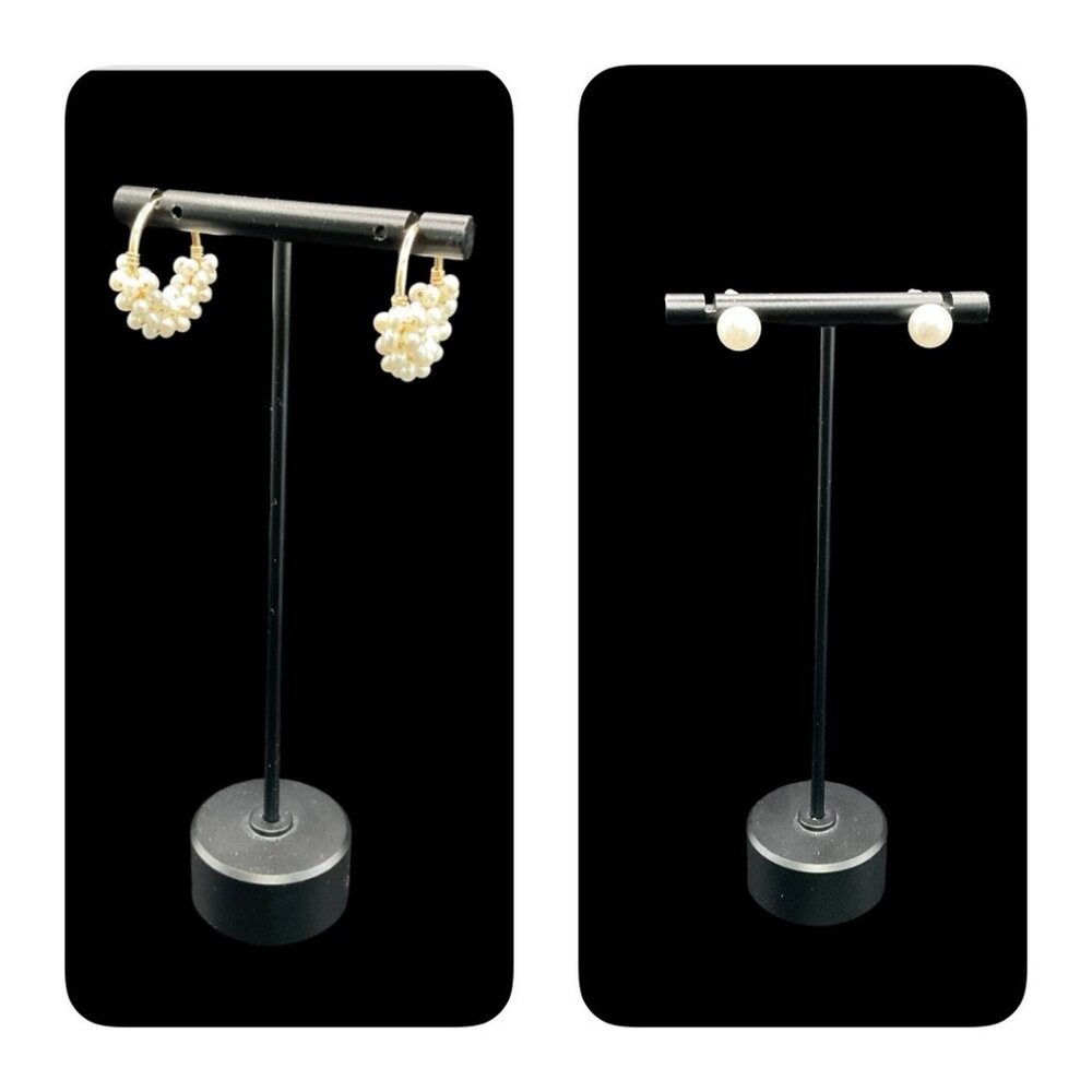 👗5/$25 - Faux Pearl Earring Bundle